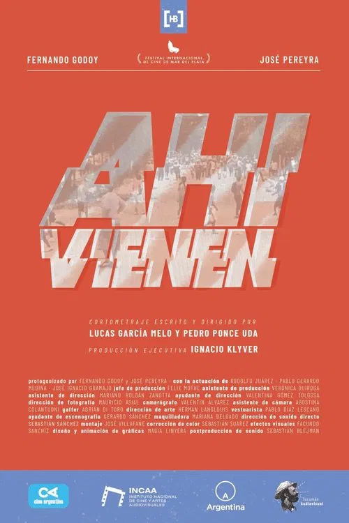Ahí vienen movie poster