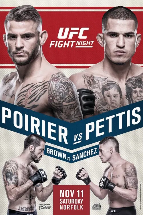 UFC Fight Night 120: Poirier vs. Pettis movie poster