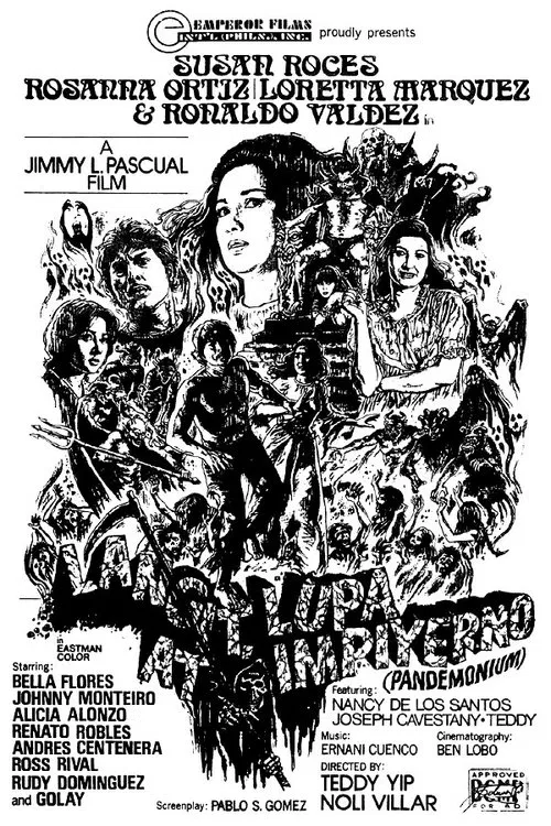 Poster do filme Langit, Lupa at Impiyerno (Pandemonium)