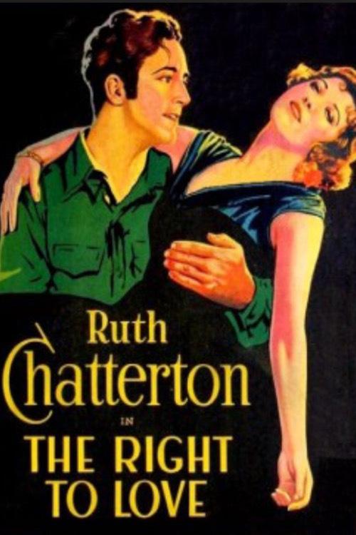 The Right to Love movie poster