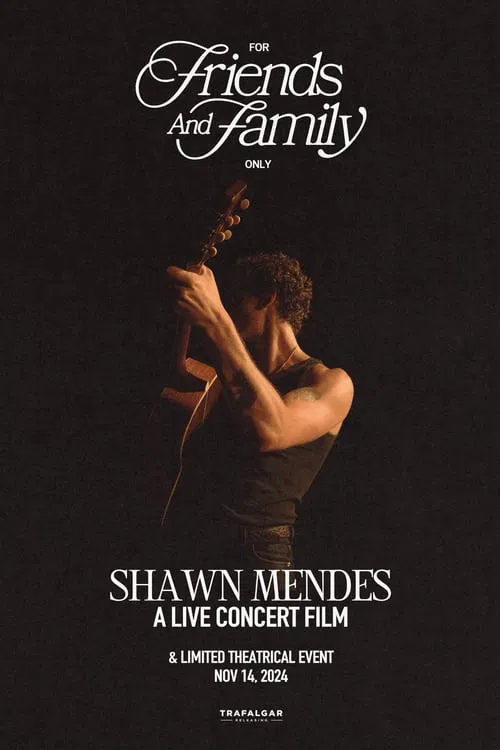 Shawn Mendes: For Friends and Family Only – A Live Concert Film movie poster