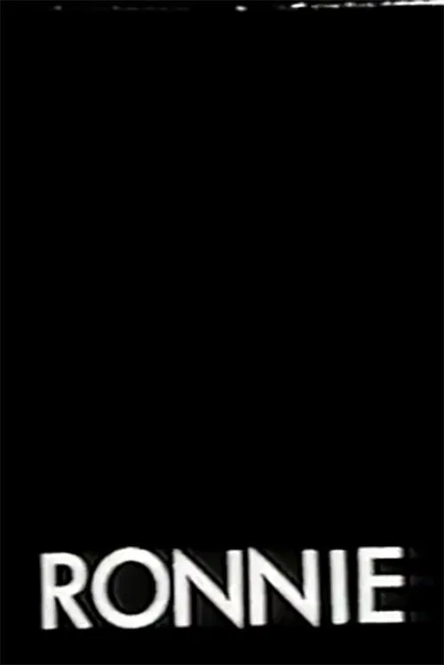 Ronnie movie poster
