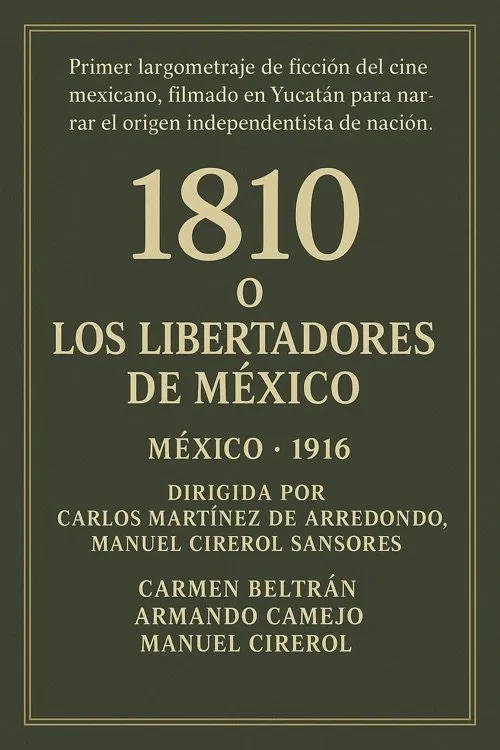 Poster do filme 1810 or The Liberators of Mexico