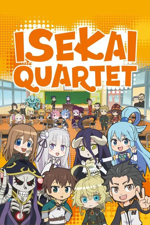 Isekai Quartet tv show poster