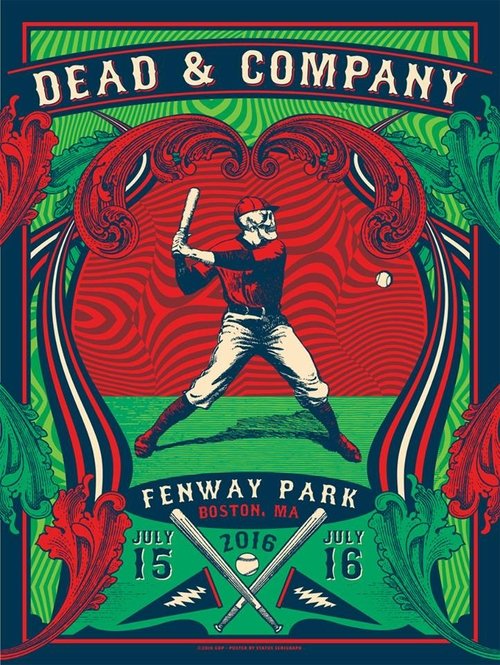 Dead & Company 2016-07-15 Fenway Park, Boston, MA movie poster