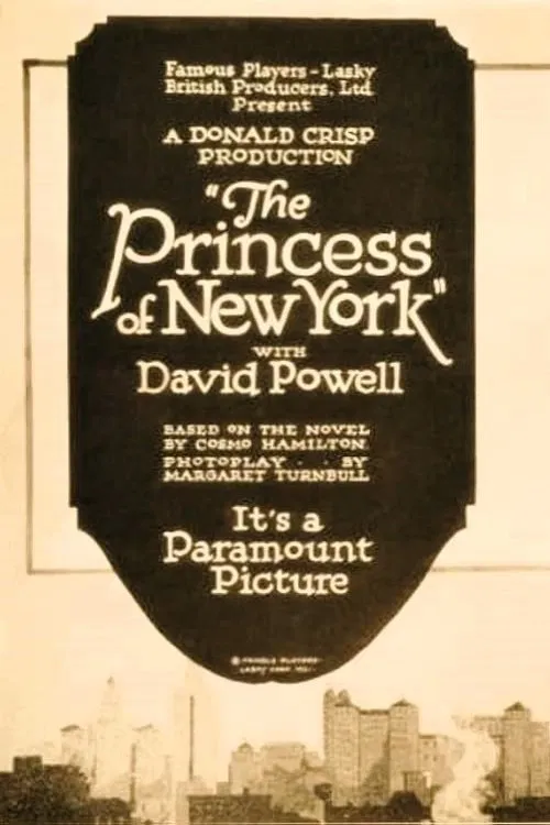 The Princess of New York movie poster