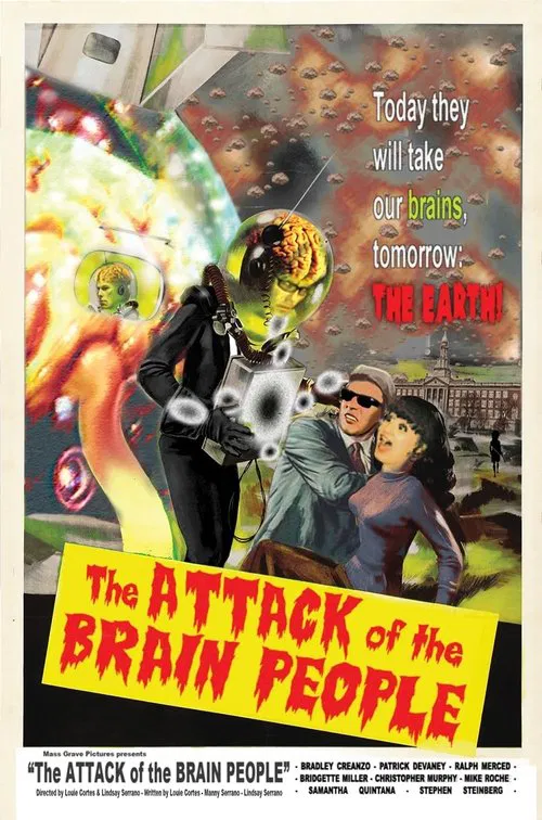 The Attack Of The Brain People movie poster