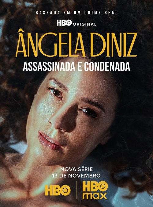 Poster da série Ângela Diniz: Murdered and Convicted