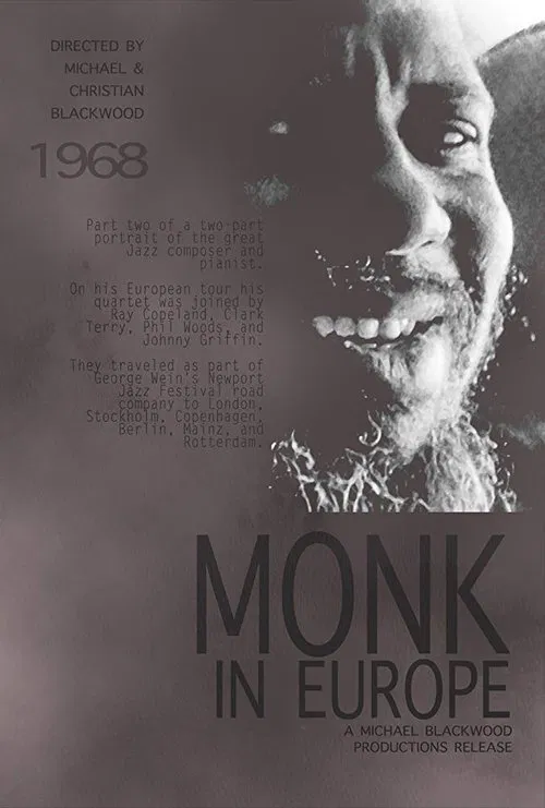 Monk in Europe movie poster