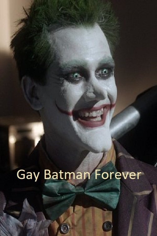 Gay Batman Forever movie poster