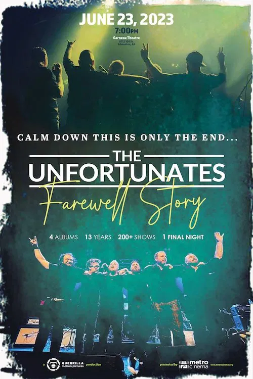 Calm Down This is Only the End: The Unfortunates Farewell Story movie poster
