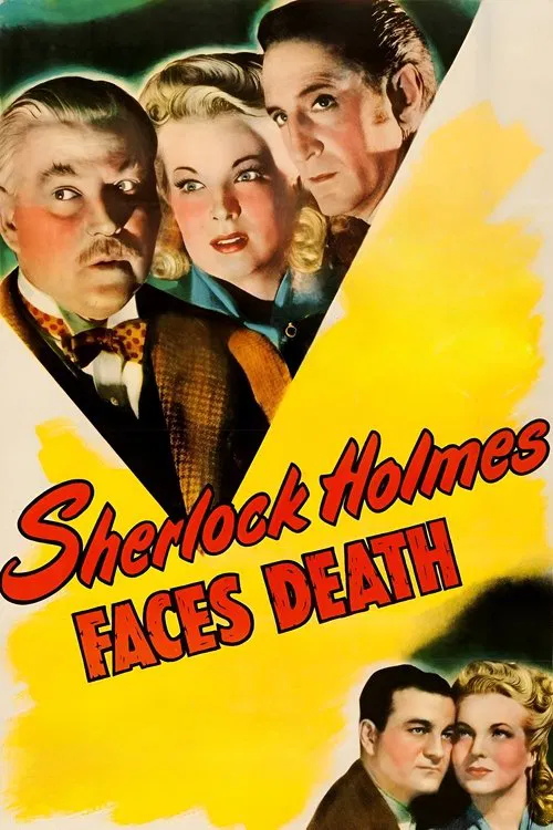 Sherlock Holmes Faces Death movie poster