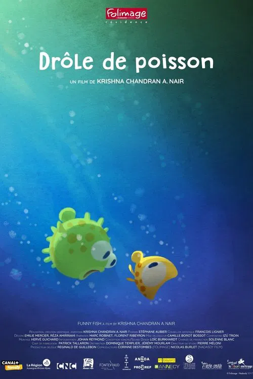 Funny Fish movie poster