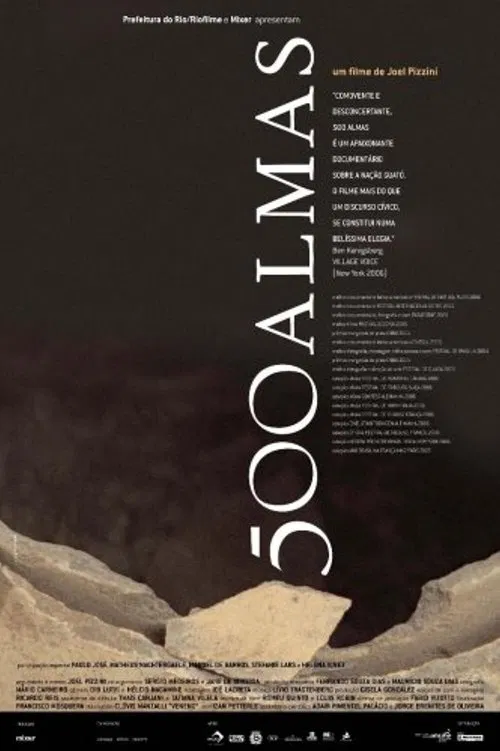 500 Almas movie poster