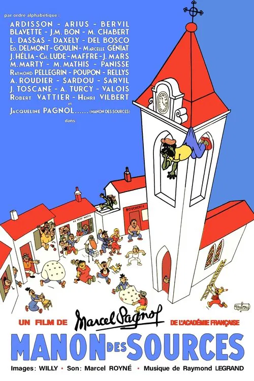 Manon of the Spring movie poster