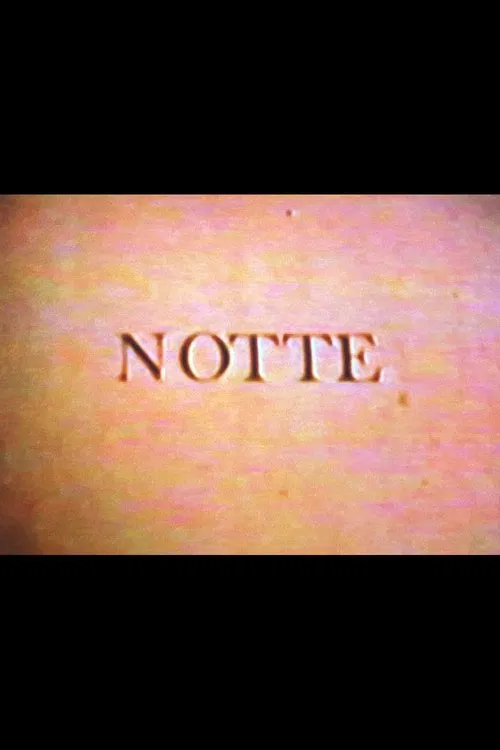 Notte movie poster