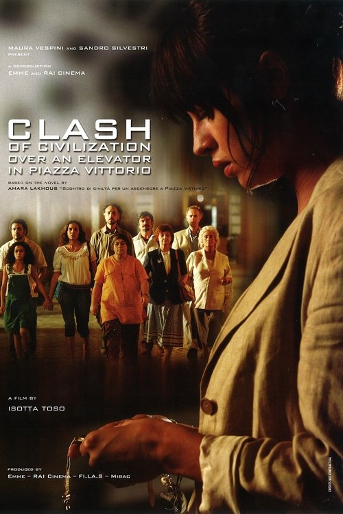 Clash of civilization over an elevator in Piazza Vittorio movie poster