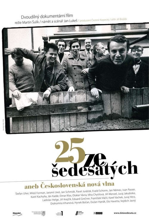 25 from the Sixties, or the Czechoslovak New Wave tv show poster