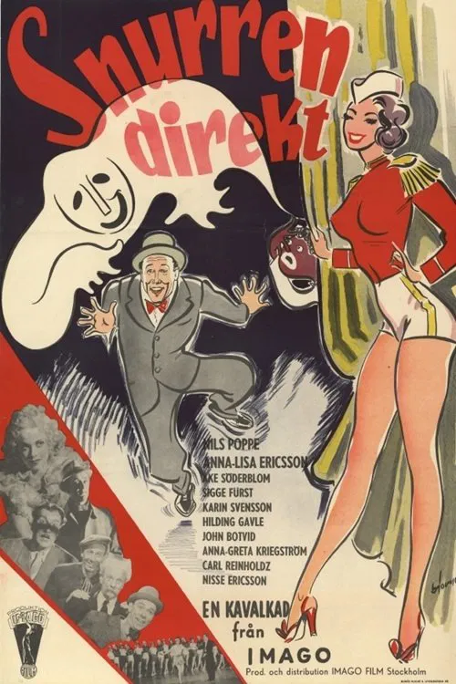 Snurren direkt movie poster