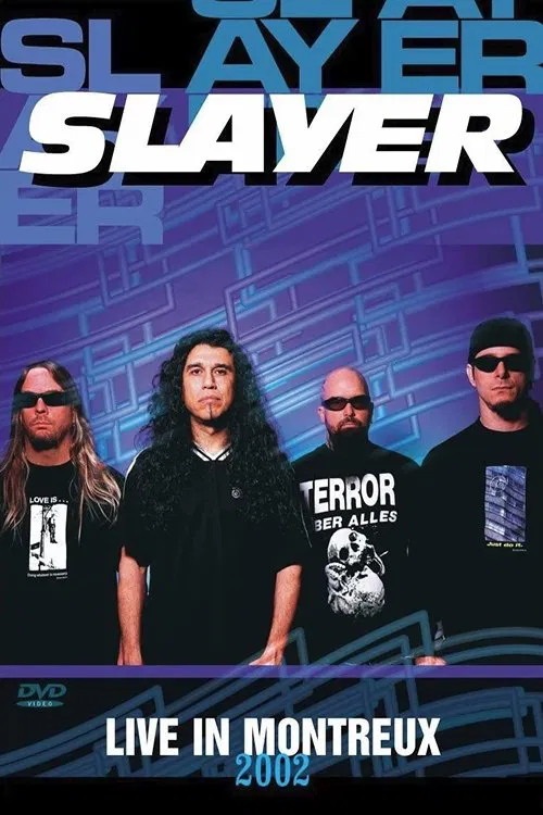 Poster do filme Slayer: Live in Montreux