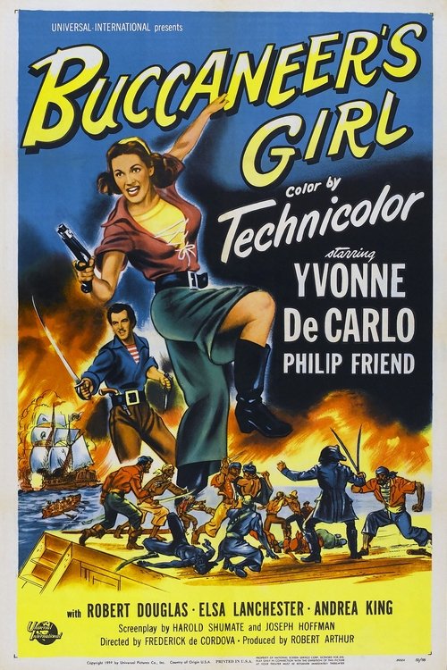 Buccaneer's Girl movie poster