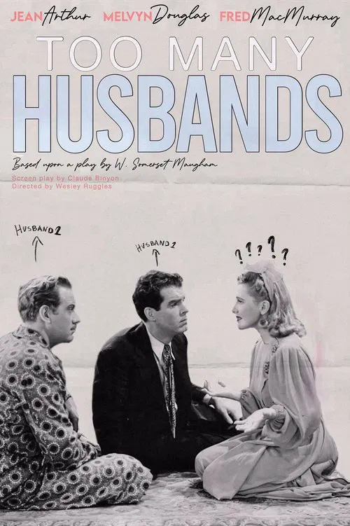 Too Many Husbands movie poster
