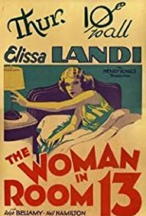 The Woman in Room 13 movie poster