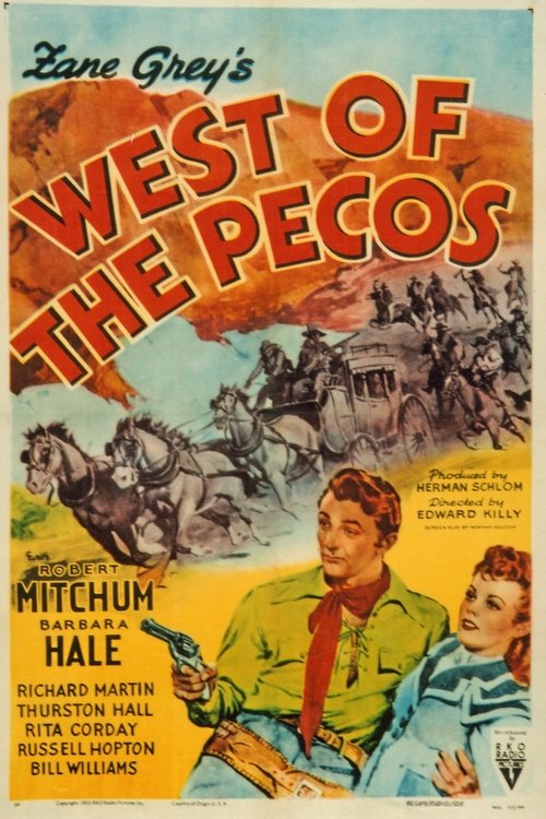 West of the Pecos movie poster