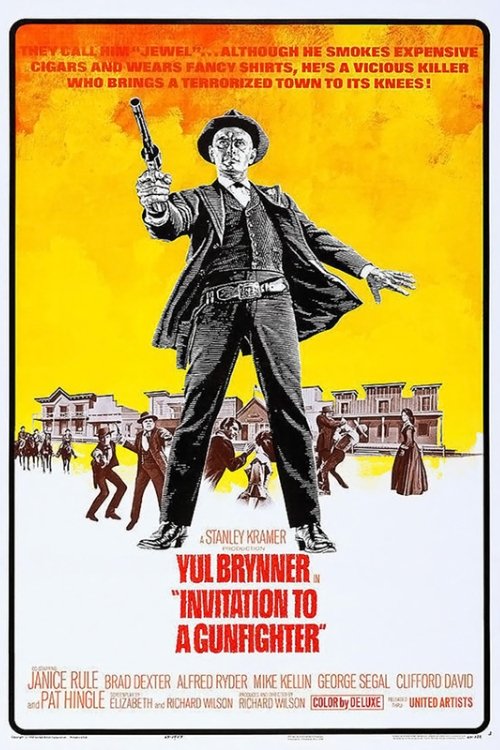 Invitation to a Gunfighter movie poster