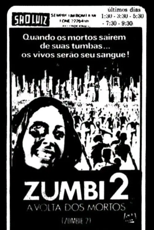 Poster do filme Zumbi 2: A Volta dos Mortos