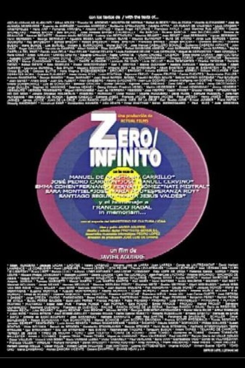 Zero/infinito movie poster