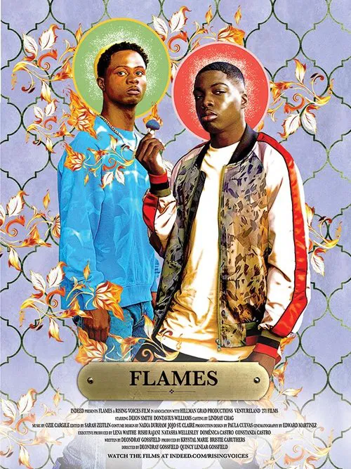 Flames movie poster