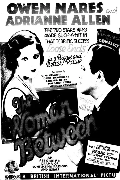 The Woman Between movie poster