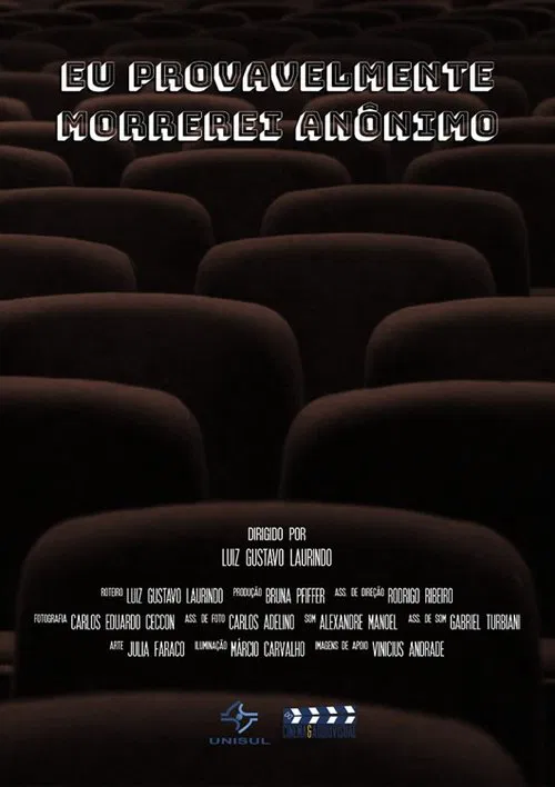 Poster do filme I will probably die anonymous