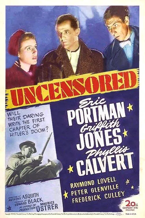 Uncensored movie poster