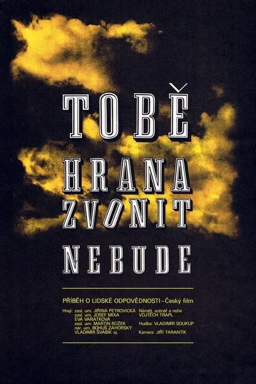 Tobě hrana zvonit nebude movie poster