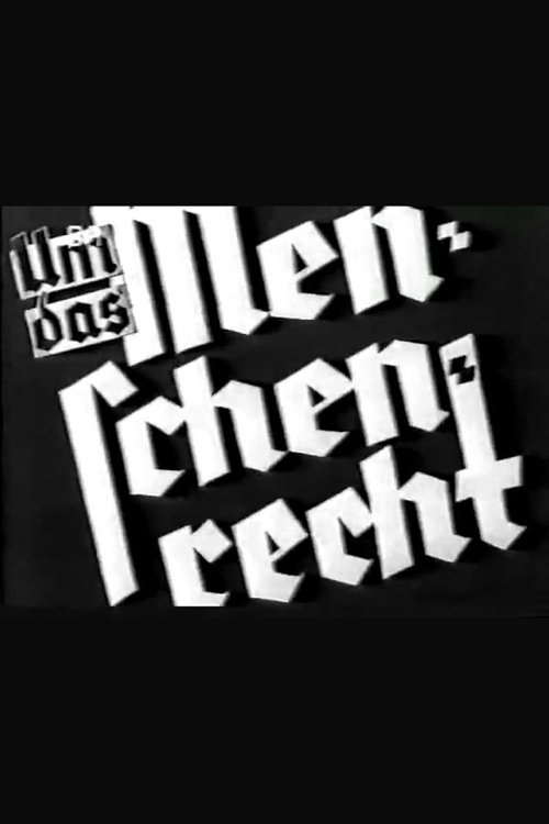 Um das Menschenrecht movie poster
