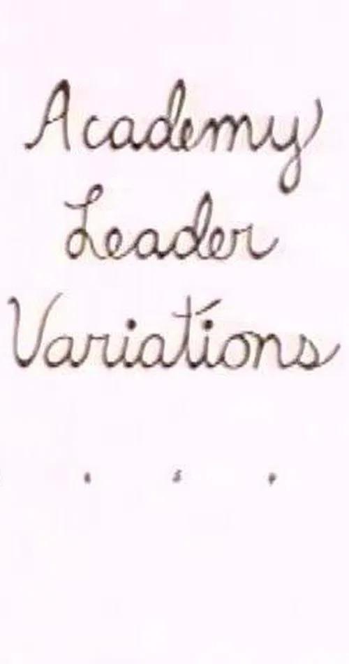 Academy Leader Variations movie poster