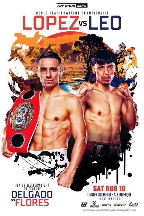 Luis Alberto Lopez vs. Angelo Leo movie poster