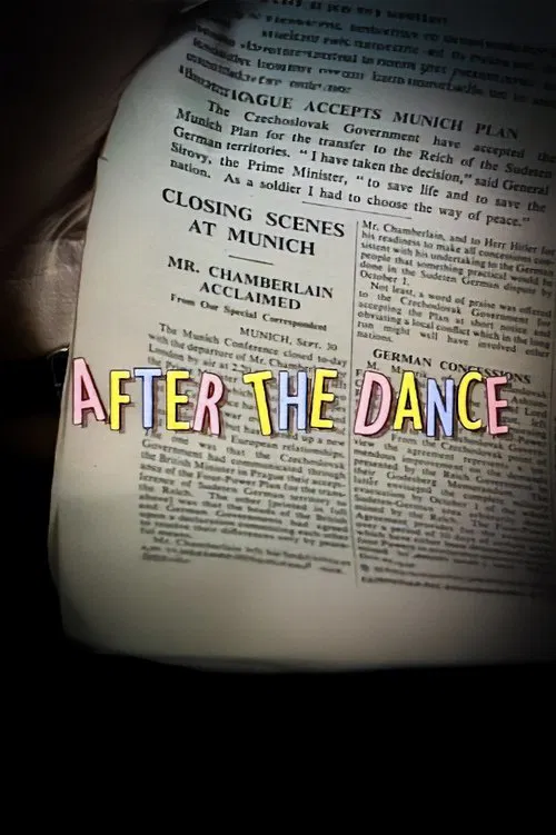 After the Dance movie poster