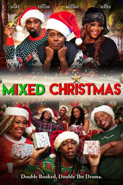Mixed Christmas movie poster