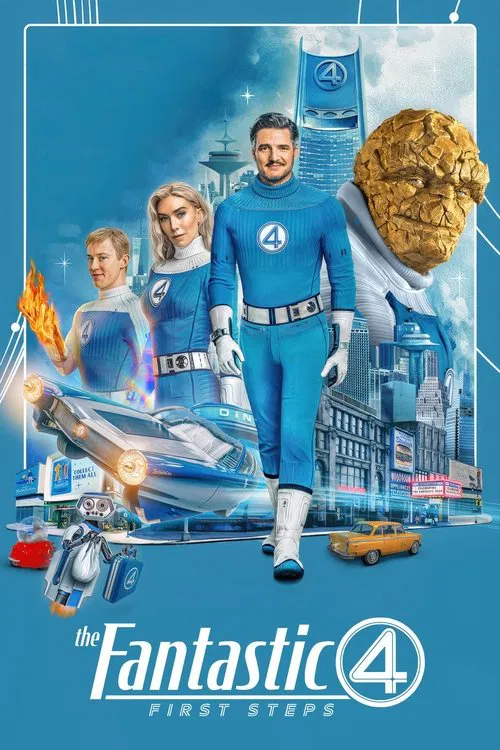The Fantastic Four: First Steps movie poster