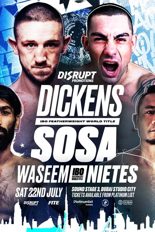 Jazza Dickens vs. Hector Andres Sosa movie poster