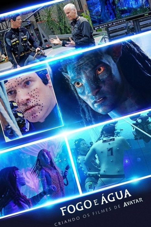 Poster da série Fogo e Água: Criando os Filmes de Avatar