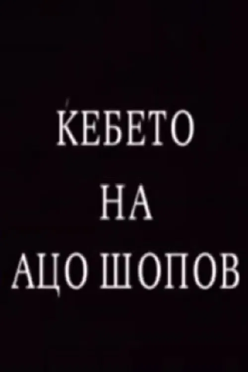 The Blanket of Aco Shopov movie poster