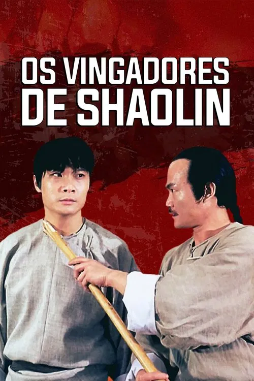 Poster do filme Os Vingadores de Shaolin