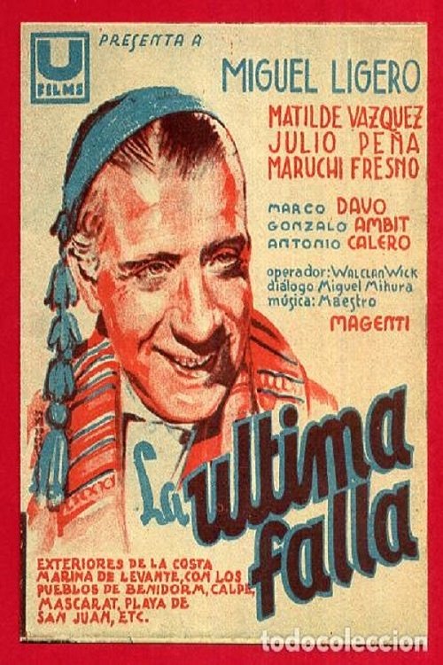 La última Falla movie poster