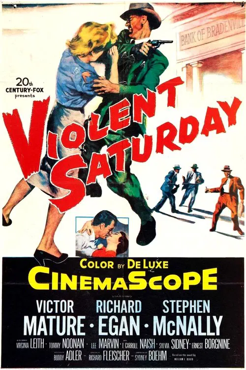 Violent Saturday movie poster