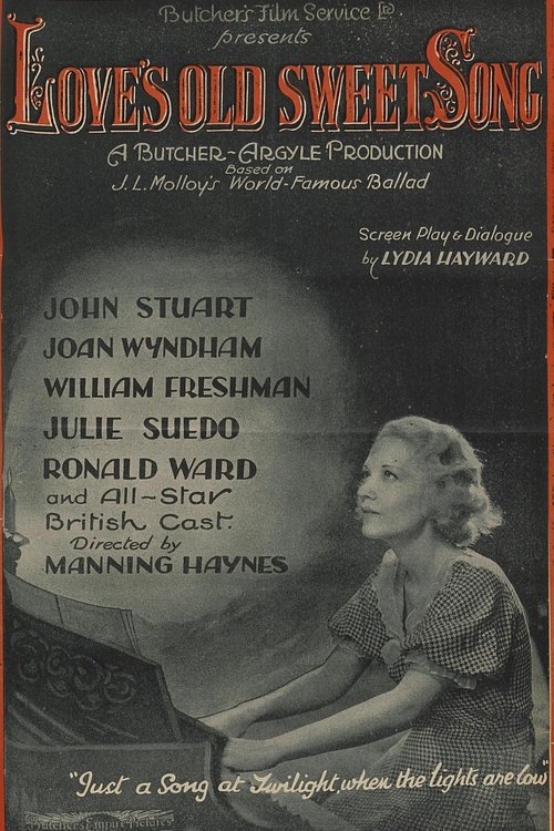 Love's Old Sweet Song movie poster