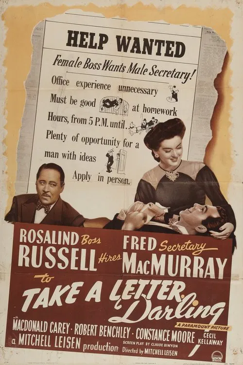 Take a Letter, Darling movie poster